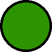 green circle